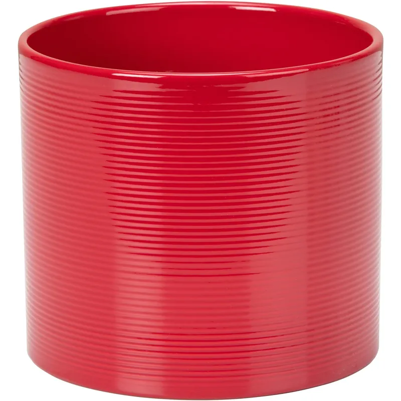 Portavaso Scheurich 828 Red Ø 16x15 cm Uitverkoop