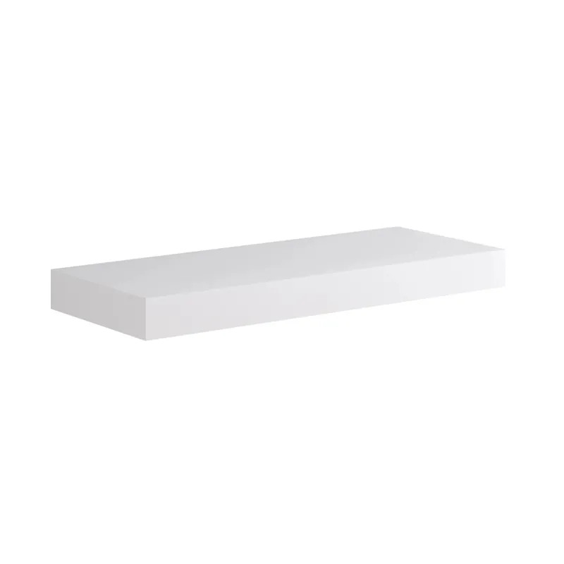 Top scatolato senza staffe 120x10x46 cm Bianco opaco Actieprijs
