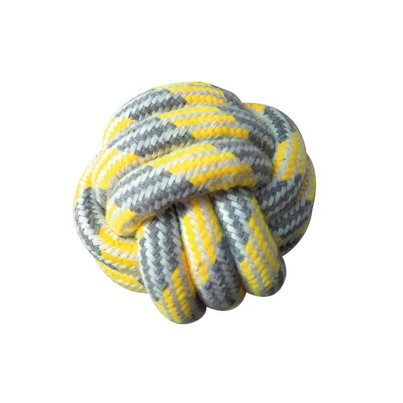 Meest Verkocht Palla per cane in corda Pastel