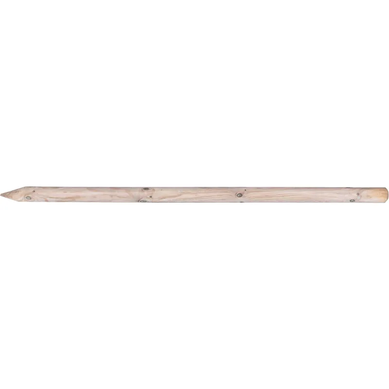 Rechtstreeks Van De Fabrikant Palo tondo in legno con punta Ø 8 x H 250 cm