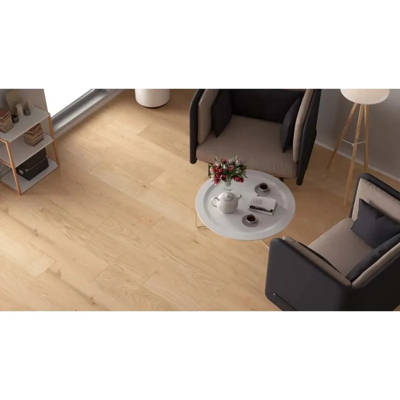 Pavimento SPC Shoal rovere chiaro sp 4+1 mm 128x19,2 cm Direct Verzonden