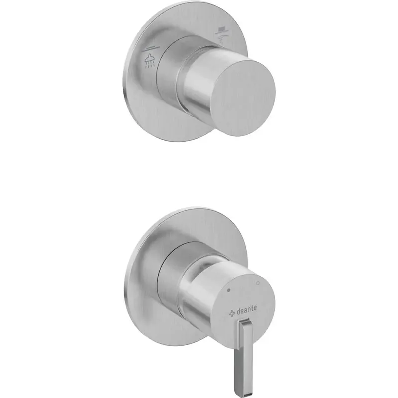 Miscelatore doccia incasso Idrostile Limonar con deviatore Legos acciaio Express Levering