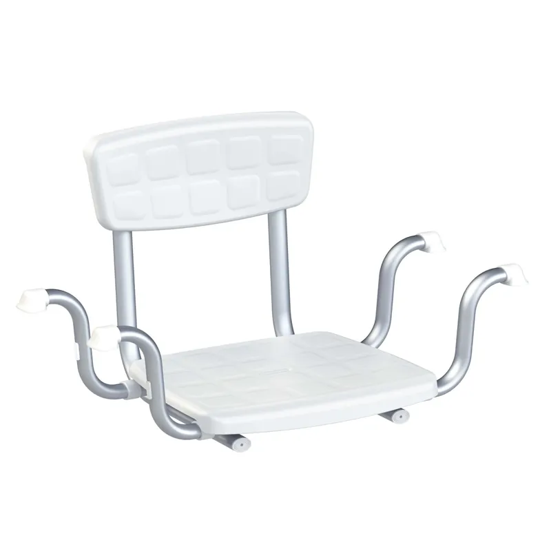Koop Vandaag Sedile vasca con schienale 20x30x37 cm bianco