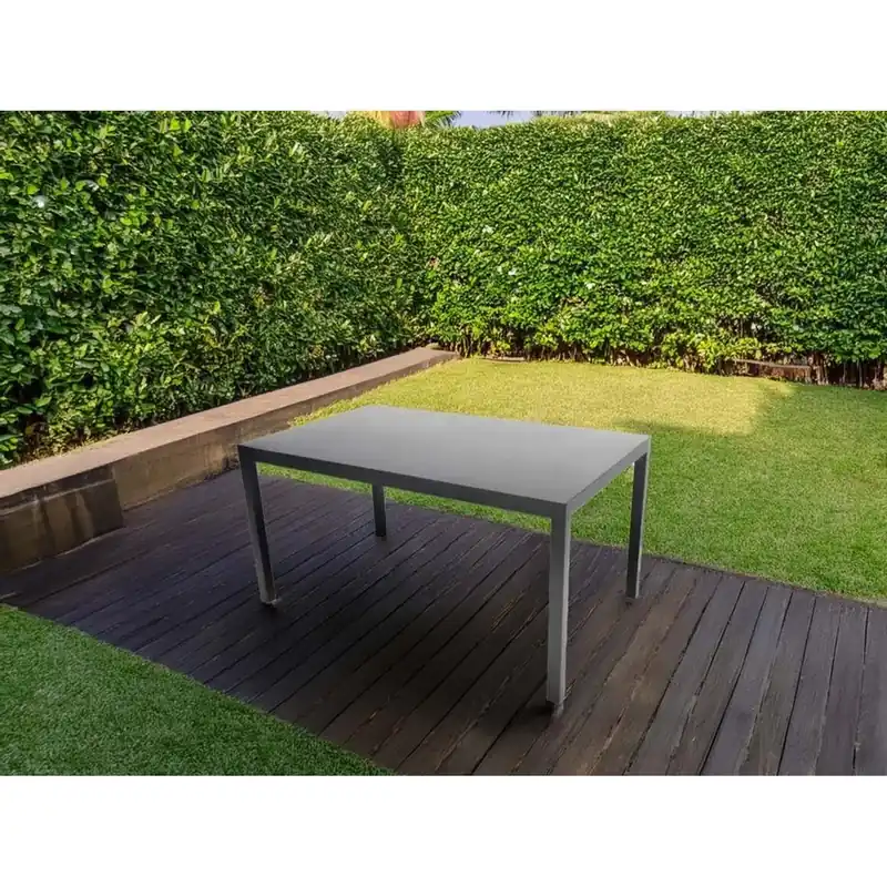 Koop Vandaag Tavolo Brunch 140x80x75 h cm antracite