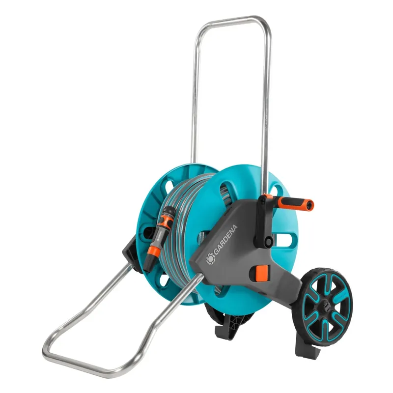 Carrello avvolgitubo Gardena CleverRoll M 38x43x67cm tubo 25 m lancia e raccordi Gecertificeerd