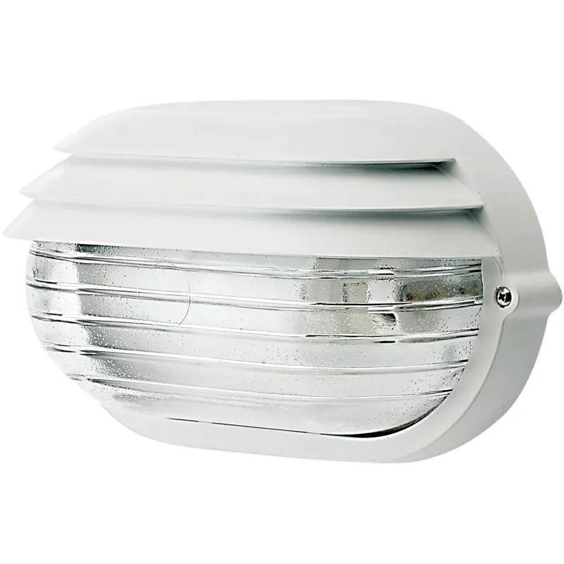 Premium Applique ovale grande linea Palpebra bianco