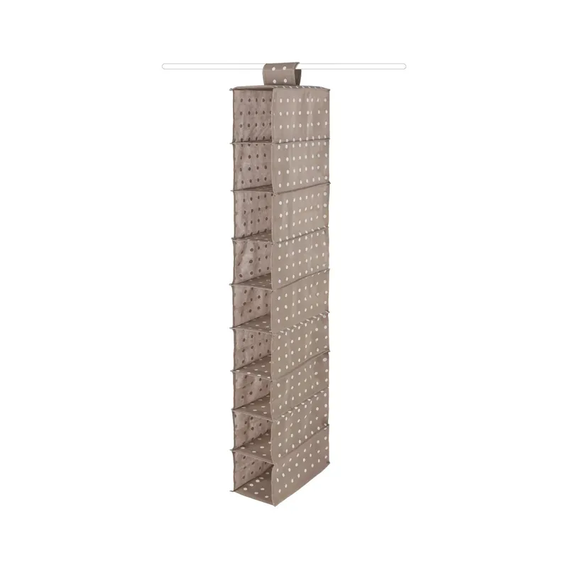 Organizer armadio 9 livelli Rivoli Marrone Betaalbaar