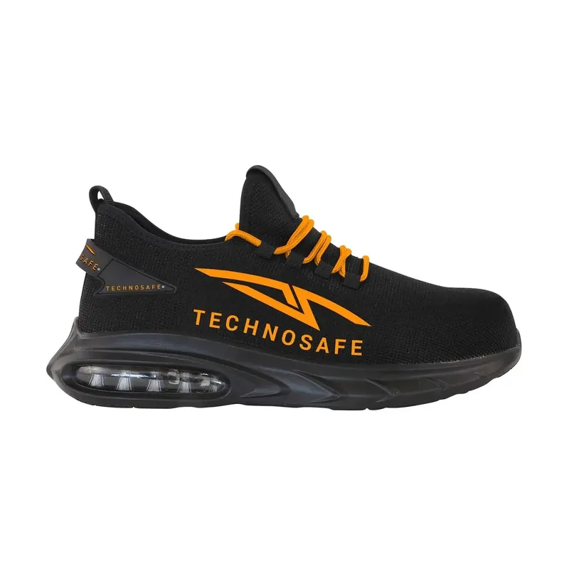Scarpa antinfortunistica Technosafe Dark Mode S1PL SR ESD arancio tg 46 Finale Uitverkoop