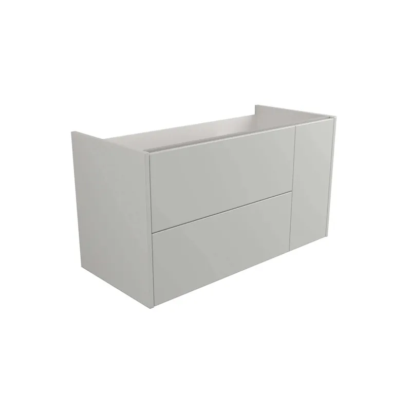 Mobile bagno base lavabo sospesa Mind 100x45x54 cm bianco lucido Lage Prijs