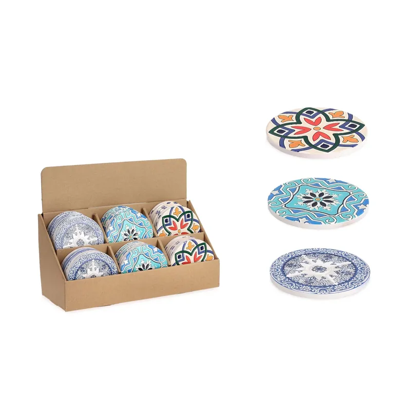 Superprijs Sottobicchiere rotondo Ø 10,8 cm colori assortiti