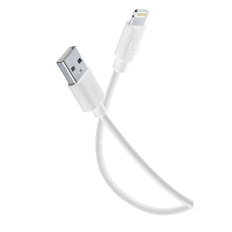 Nieuw Cavo ricarica Lightning per Iphone Cellularline PowerCable L120 cm bianco