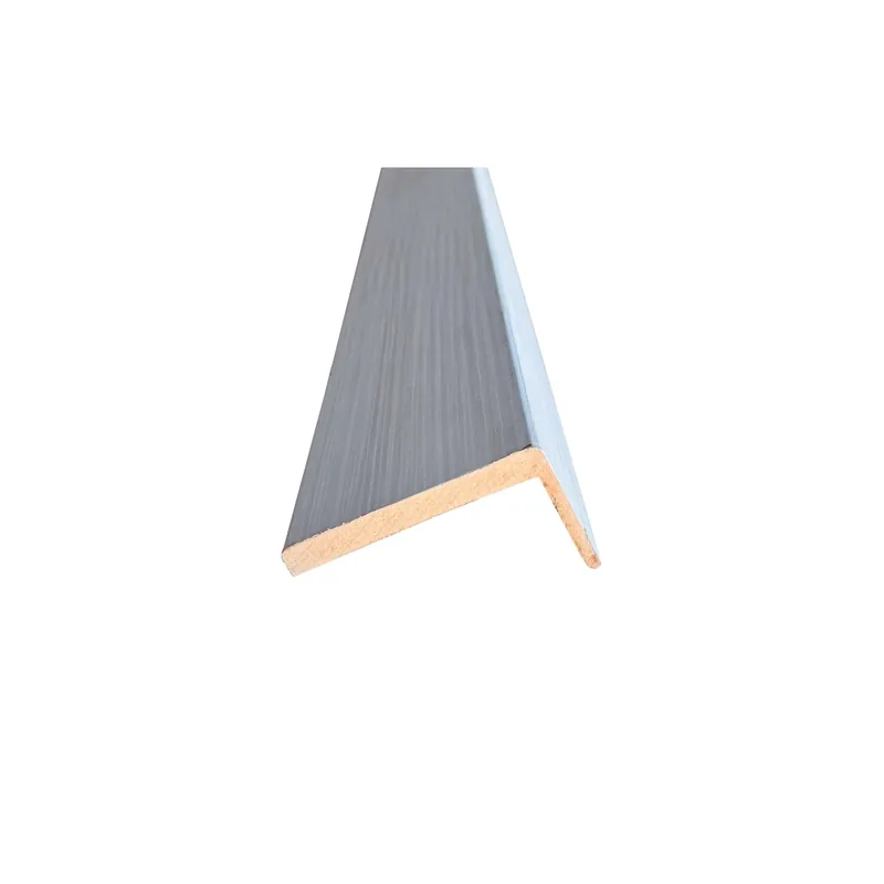 Gratis Retour Coprifilo liscio in mdf impial. Grigio Frassino alt 7 cm con ala da 4 cm
