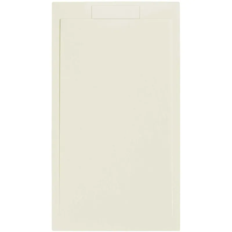 Express Levering Piatto doccia Euphoria in resine di poliestere beige 80x160 cm