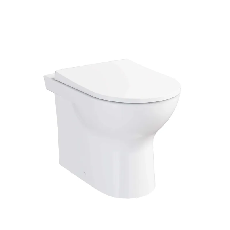 Vaso WC filo muro S20 Round a pavimento scarico parete in ceramica bianca Finale Uitverkoop