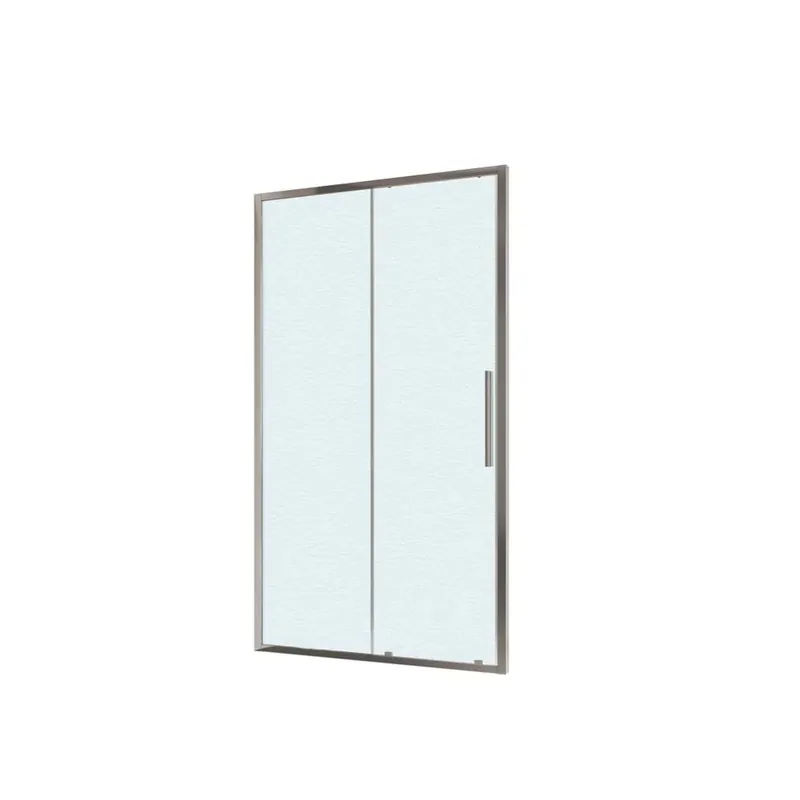 Porta scorrevole doccia a 2 ante estensione cm 117-121 cromo stampato Koop Vandaag