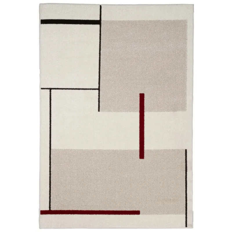 Tappeto casa K 220x160 cm Avorio Shop Nu