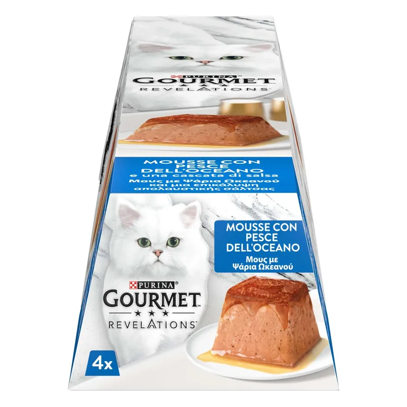 Rechtstreeks Van De Fabrikant Cibo umido per gatti PURINA GOURMET™ Mousee con Pesce 4x57 g