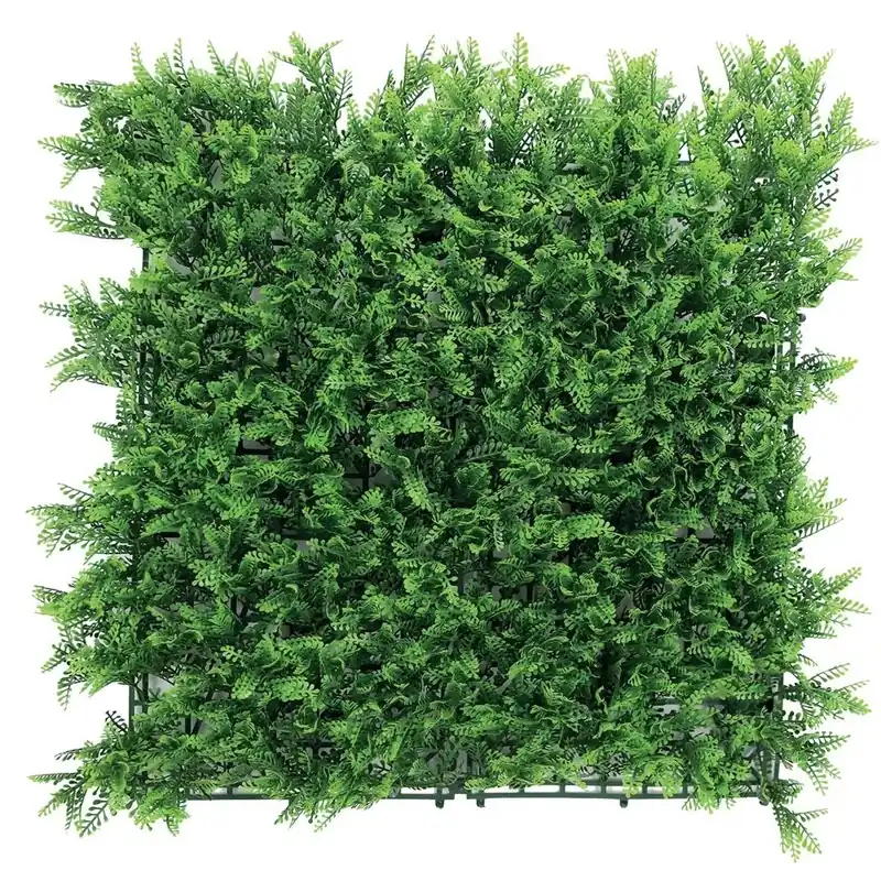 Siepe artificiale Felce verticale in polietilene 1x1 m verde Direct Beschikbaar