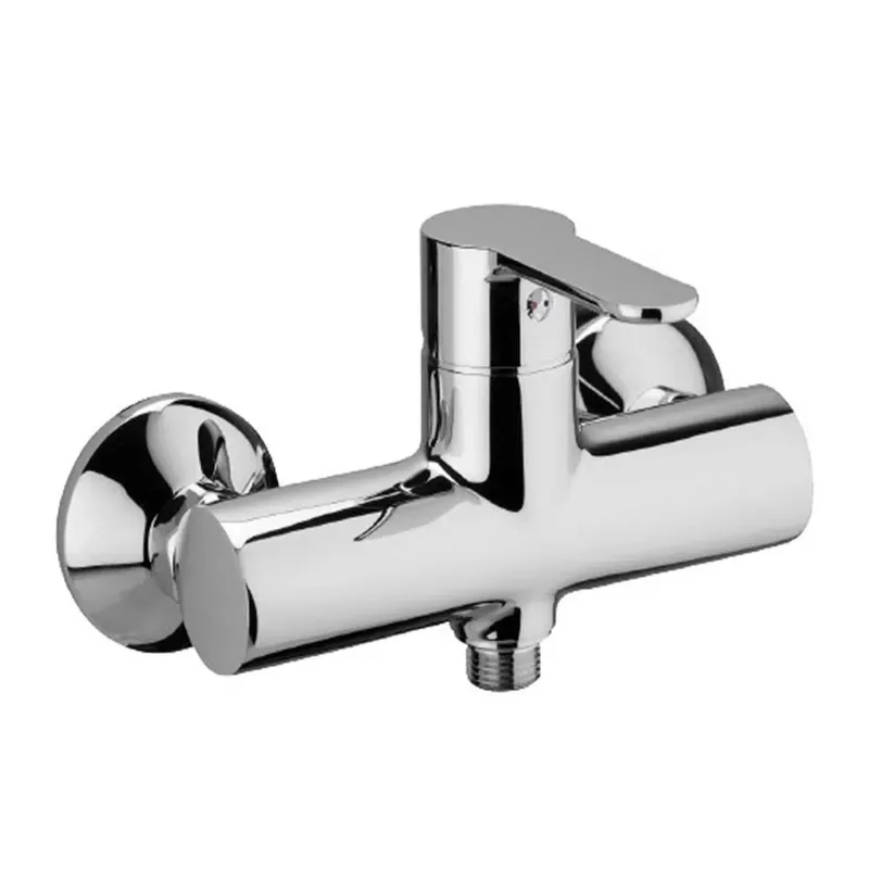 Finale Uitverkoop Rubinetto bagno monoc. esterno doccia senza accessori linea blu cromo