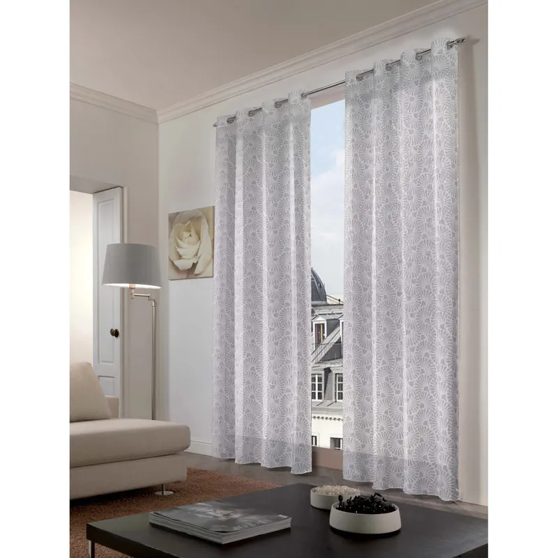 Tenda con anelli Fossil beige 140x280 cm Seizoensaanbieding