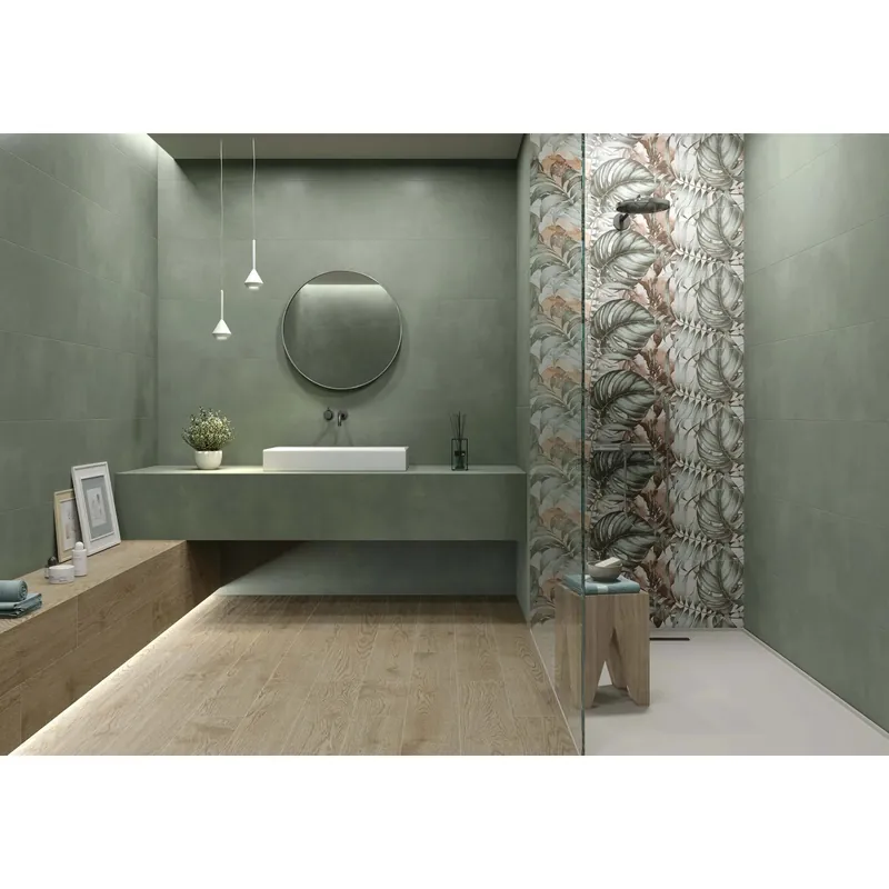 Rivestimento in ceramica bianca Decoro Tropical 33,3x100 cm 2 m² Bestseller