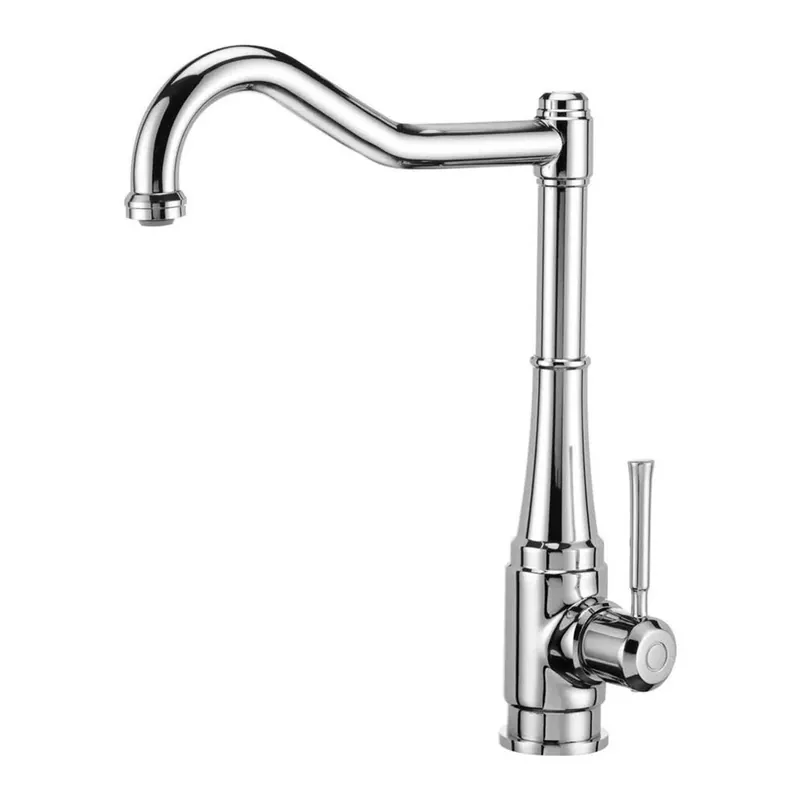 Rubinetto da cucina bocca rettangolare Idrostile Cuabitas cromo Koop Online