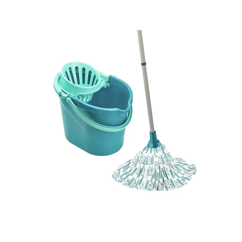 Set Lavapavimenti a frange Classic Mop manico acciaio 3 parti 120 cm Laatste Kans