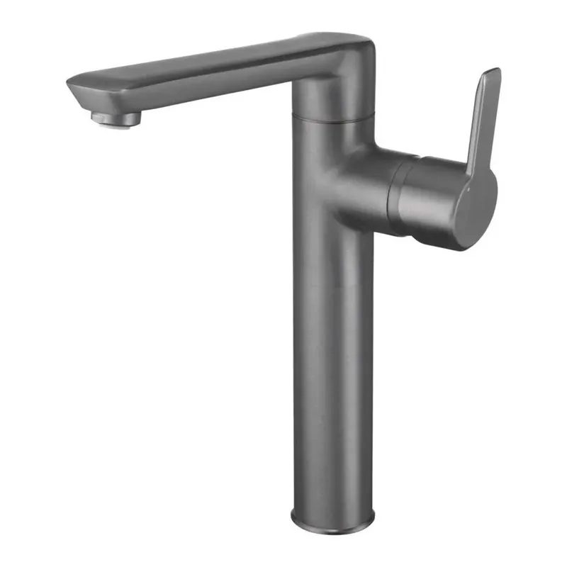 Miscelatore lavabo Rodas alto titanio H80 L270 P220 mm Hete Deal
