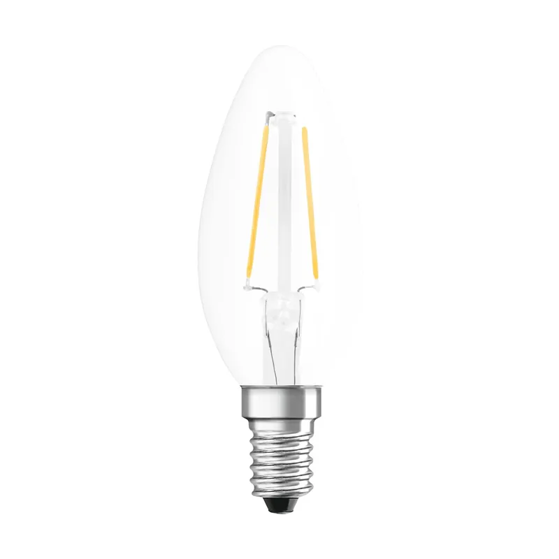 Beperkt Aanbod Lampadina LED E14 forma a candela Osram 250lm trasparente