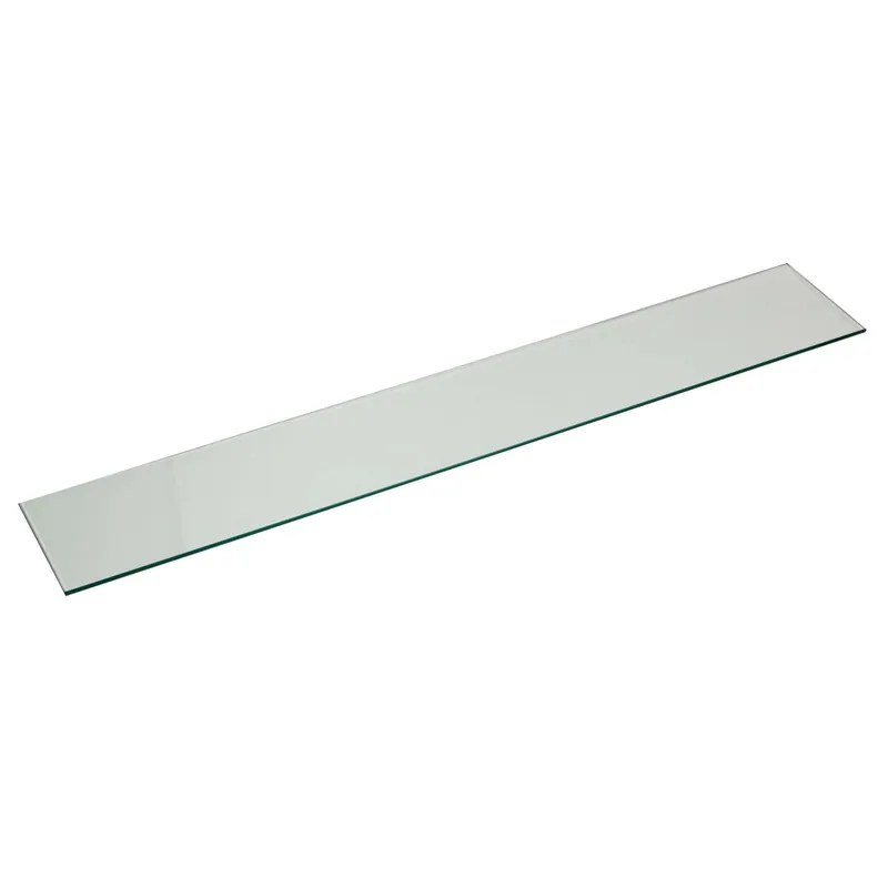 Actieprijs Mensola in vetro temperato trasparente L90xP15xSP 0,5 cm