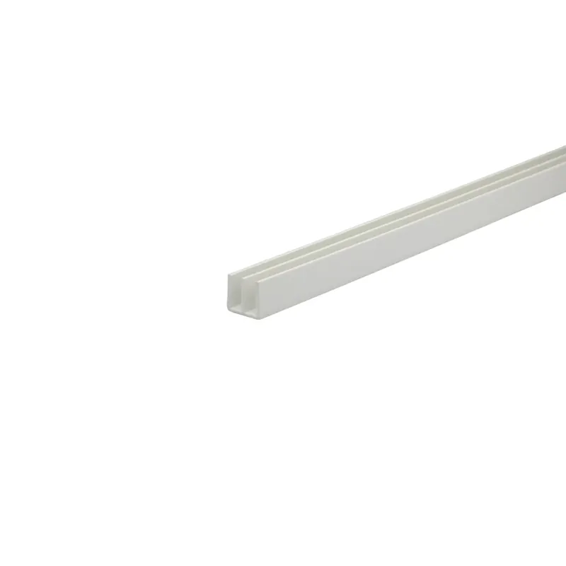 Betaalbaar Profilo a doppia U 1 m 16x5 mm in pvc bianco opaco