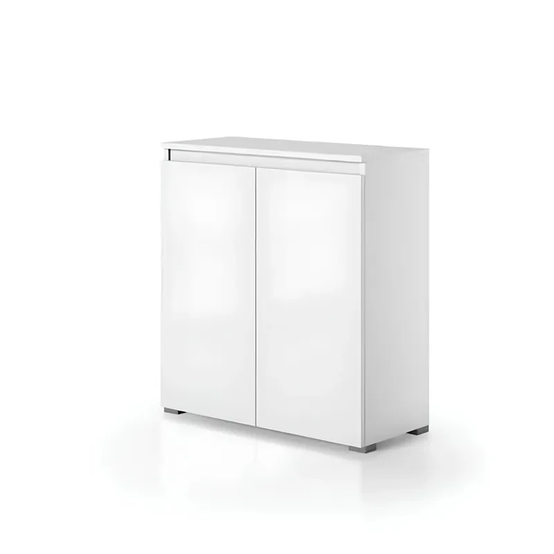 Alleen Vandaag Mobile multiuso con 3 ripiani interni 80x37x102 cm bianco
