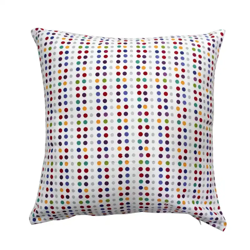Fodera per cuscino fantasia pois multicolor 40x40 cm Betaalbaar