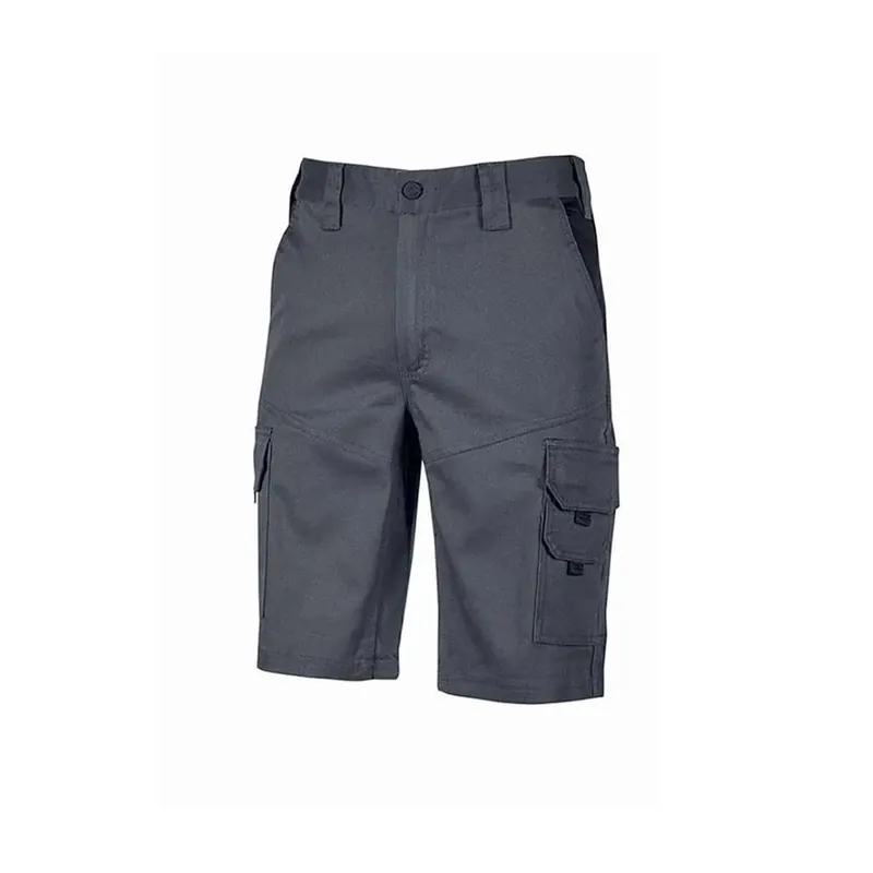 Pantaloni corti da lavoro in cotone elasticizzato Bonito grey iron M Shop Nu
