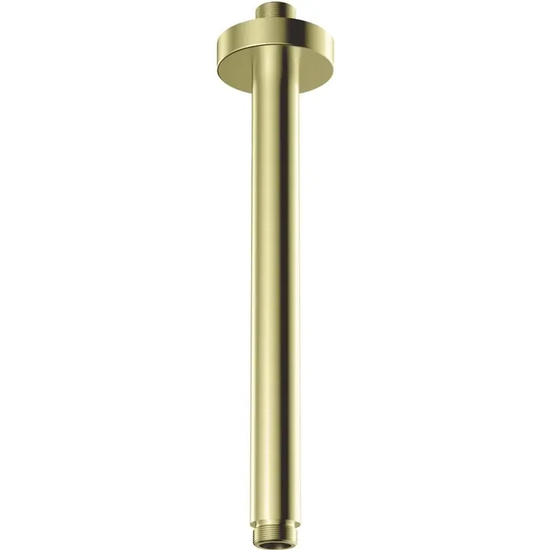 Soffione doccia a soffitto Idrostile 250 mm oro spazzolato Speciale Aanbieding