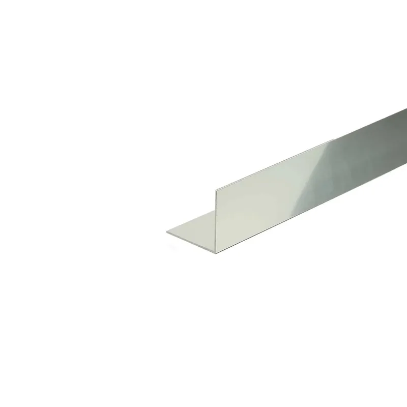 Profilo angolare 1 m alluminio anodizzato 10x10x1000 mm nichel opaco Lage Prijs