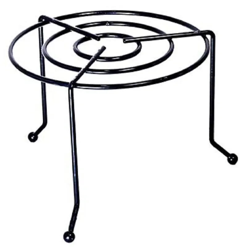 Portavaso Mattheu Ø 35 x 25 cm nero Populair