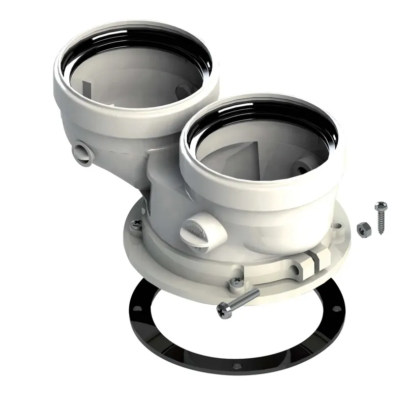Kit sdoppiatore aspirazione-scarico per caldaie Ferroli Ø 80 mm 23x22x15cm Laatste Kans