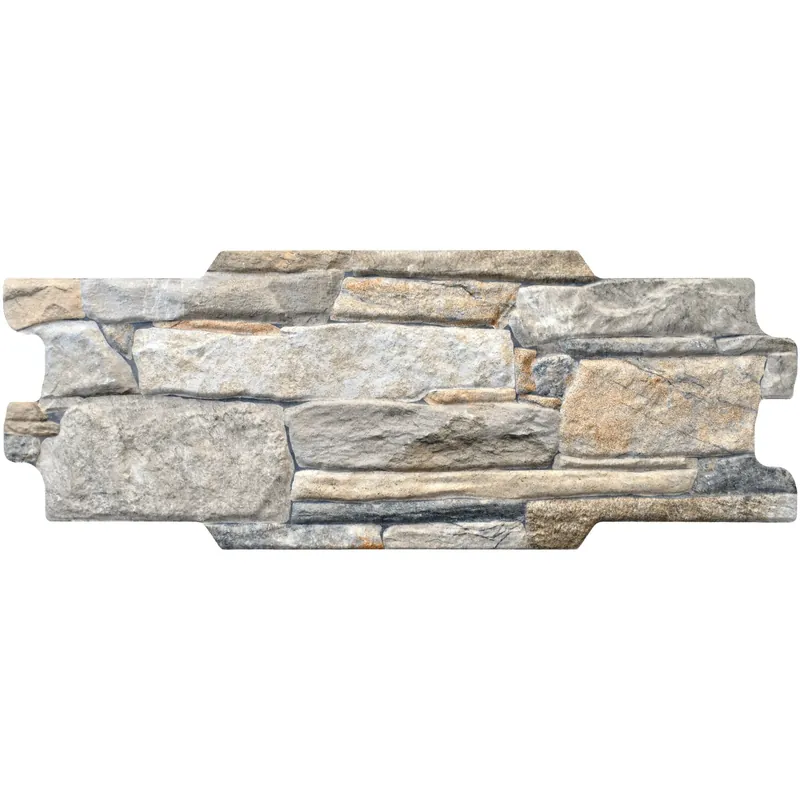 Betrouwbaar Rivestimento in grès porcellanato Volcan multicolor 16x40 cm 0,9 m²