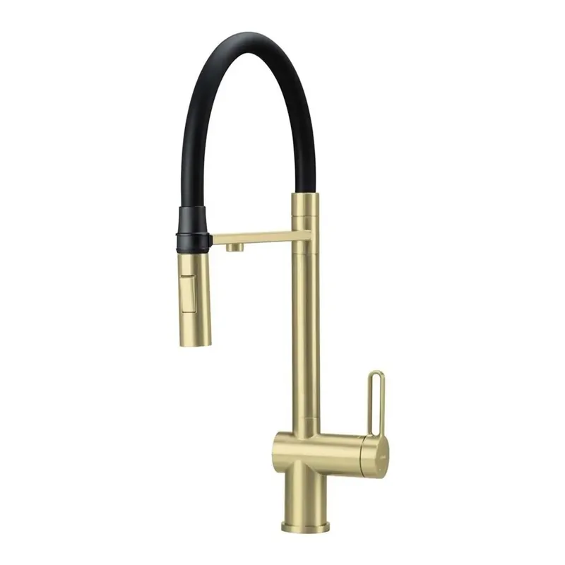 Bestseller Rubinetto da cucina filtro bocca elastica Idrostile acciaio spazzolato