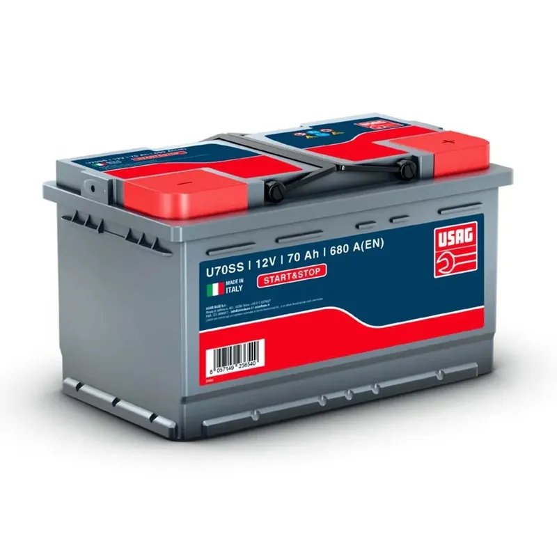 Betrouwbaar Batteria auto Start & Stop Usag U70SS 12 V 70 Ah 680 A L3
