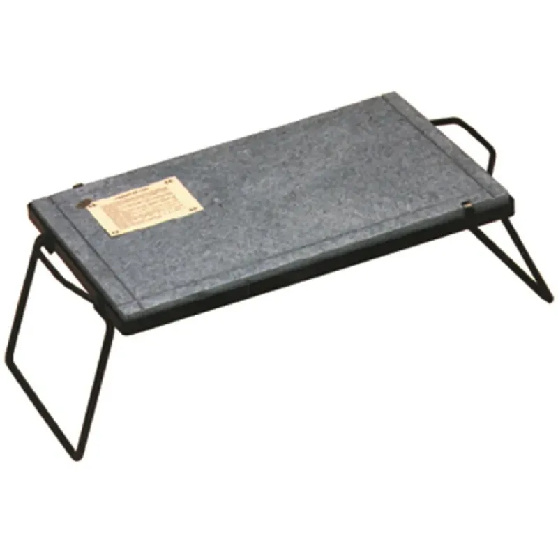 Weekendaanbieding Pietra ollare con supporto e gambe pieghevoli 30x40 cm