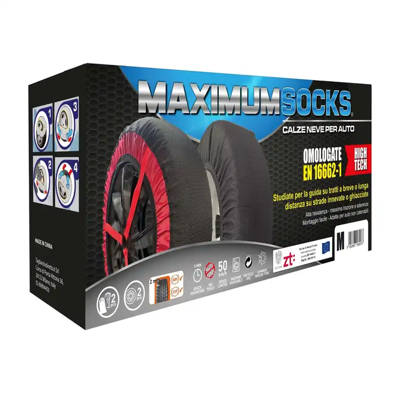 Calze da neve per auto M Snelle Levering