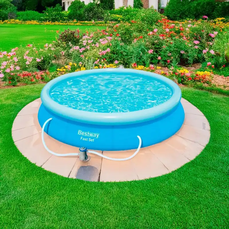 Bestway set Fast piscina Ø 366 cm x 76 cm Lage Kosten