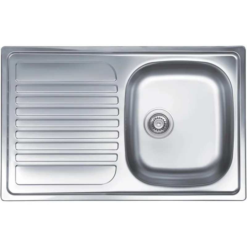Bestel Nu Lavello da incasso 1 vasca dx 79 cm inox