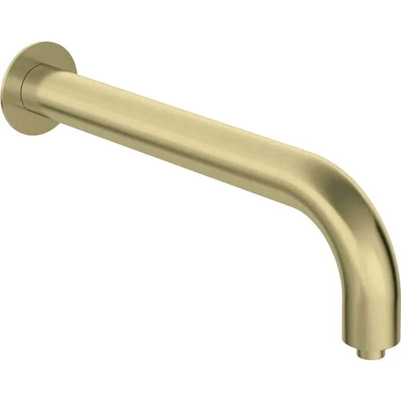 Miscelatore doccia parete Idrostile Limonar 380 mm oro spazzolato Nieuw