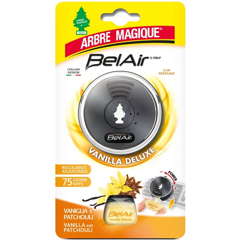 Deodorante auto Arbre Magique linea Belair essenza Vanilla Delux Beste Prijs