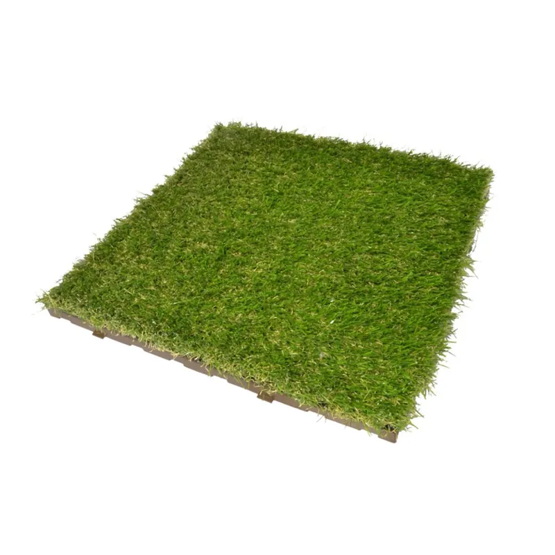 Piastrella da esterno erba sintetica Greenplate verde 40x40 cm Nu Kopen