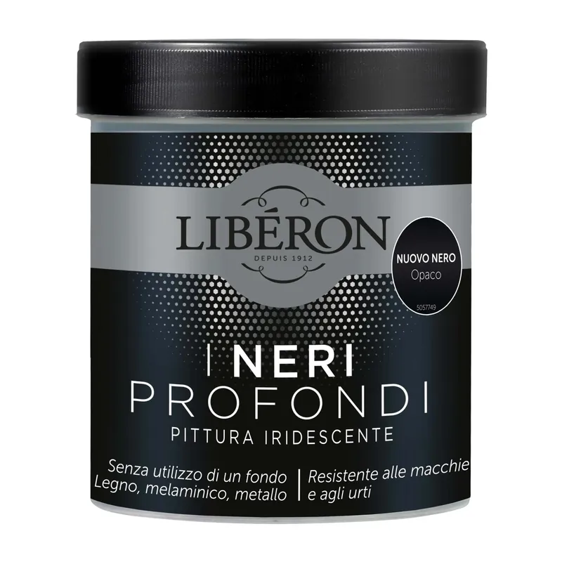 Pittura Iridescente I Neri Profondi Nero opaco 0,5 l Laatste Kans