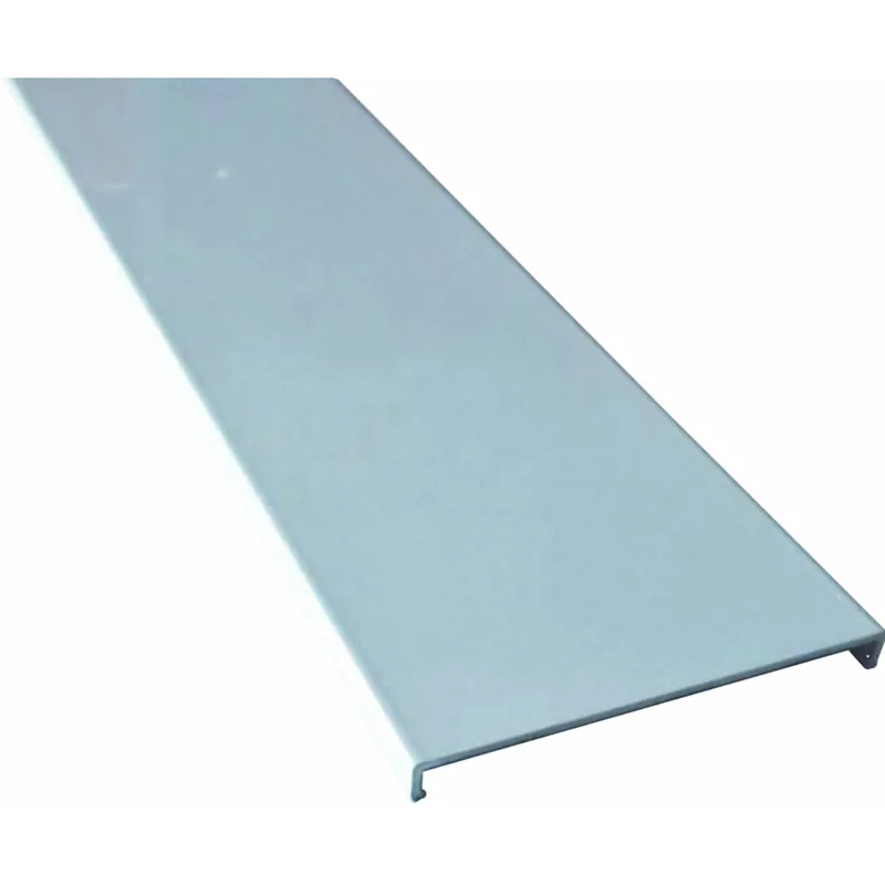Nieuw Profilo terminale CoverGlass alluminio lucido quadro 1 m